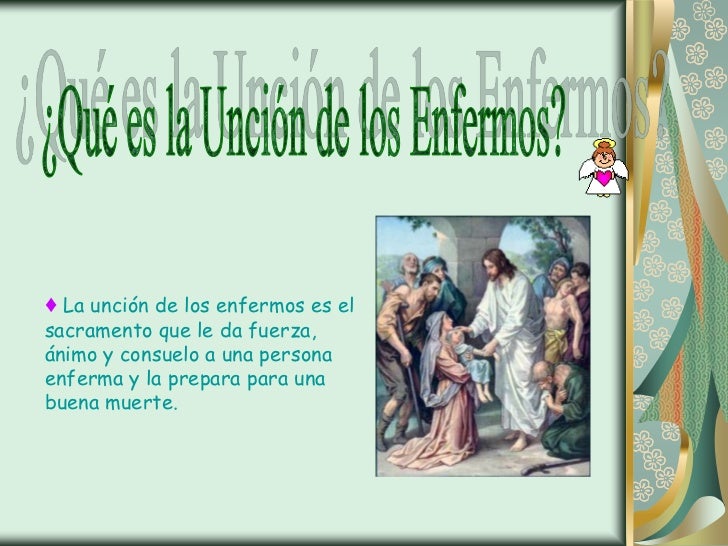 Uncion de los enfermos
