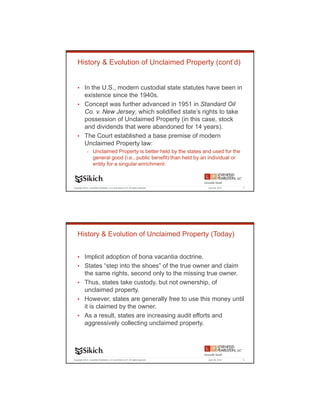 Unclaimed Property What It Is And Why You Should Care Unclaimed Property What It Is And Why You Should Care