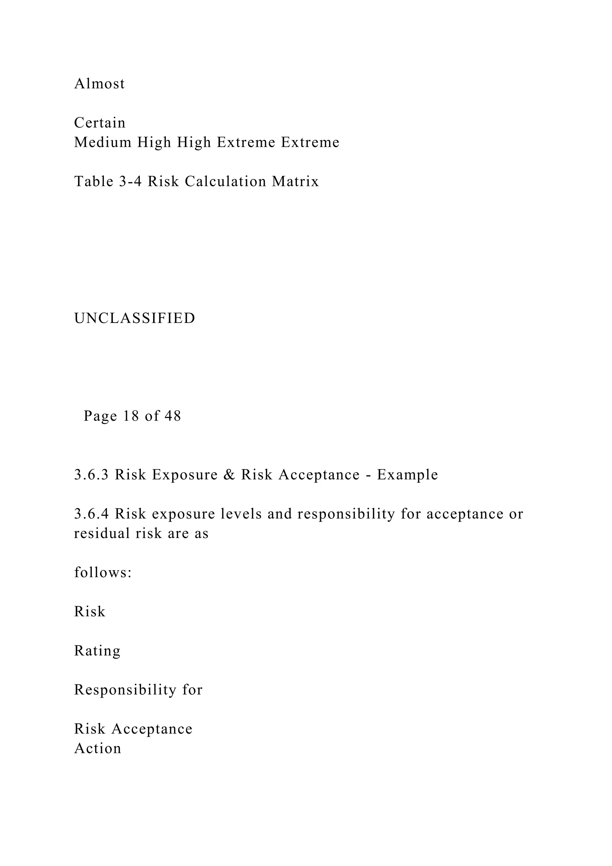 UNCLASSIFIED Generic SCADA Risk Management.docx
