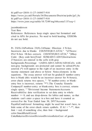 (UNCLASSIFIED) (UNCLASSIFIED) EXECUTIVE SUMMARY ES | DOCX