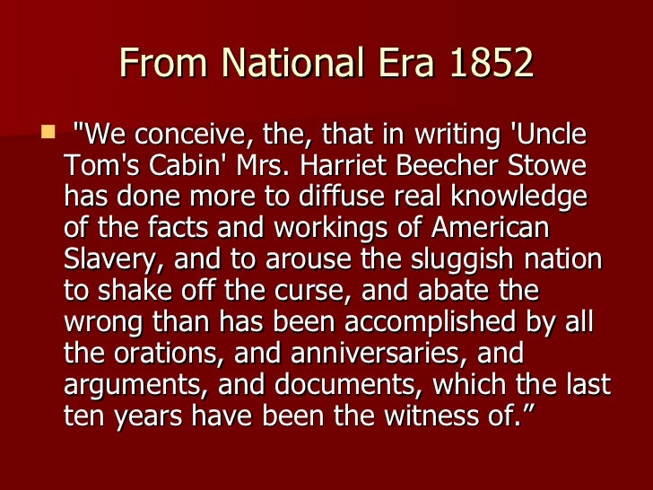 Uncle Tom S Cabin