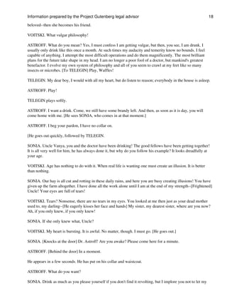 Uncle vanya script | PDF