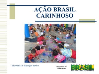 AÇÃO BRASIL
                        CARINHOSO




Secretaria de Educação Básica
 