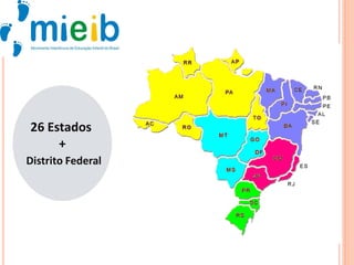 26 Estados
     +
Distrito Federal
 