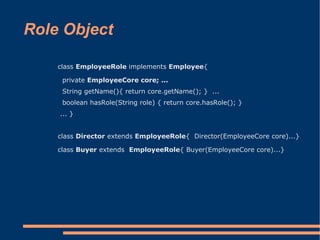 Uncommon Design Patterns