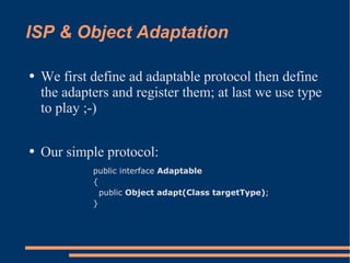 Uncommon Design Patterns