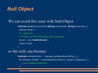 Uncommon Design Patterns