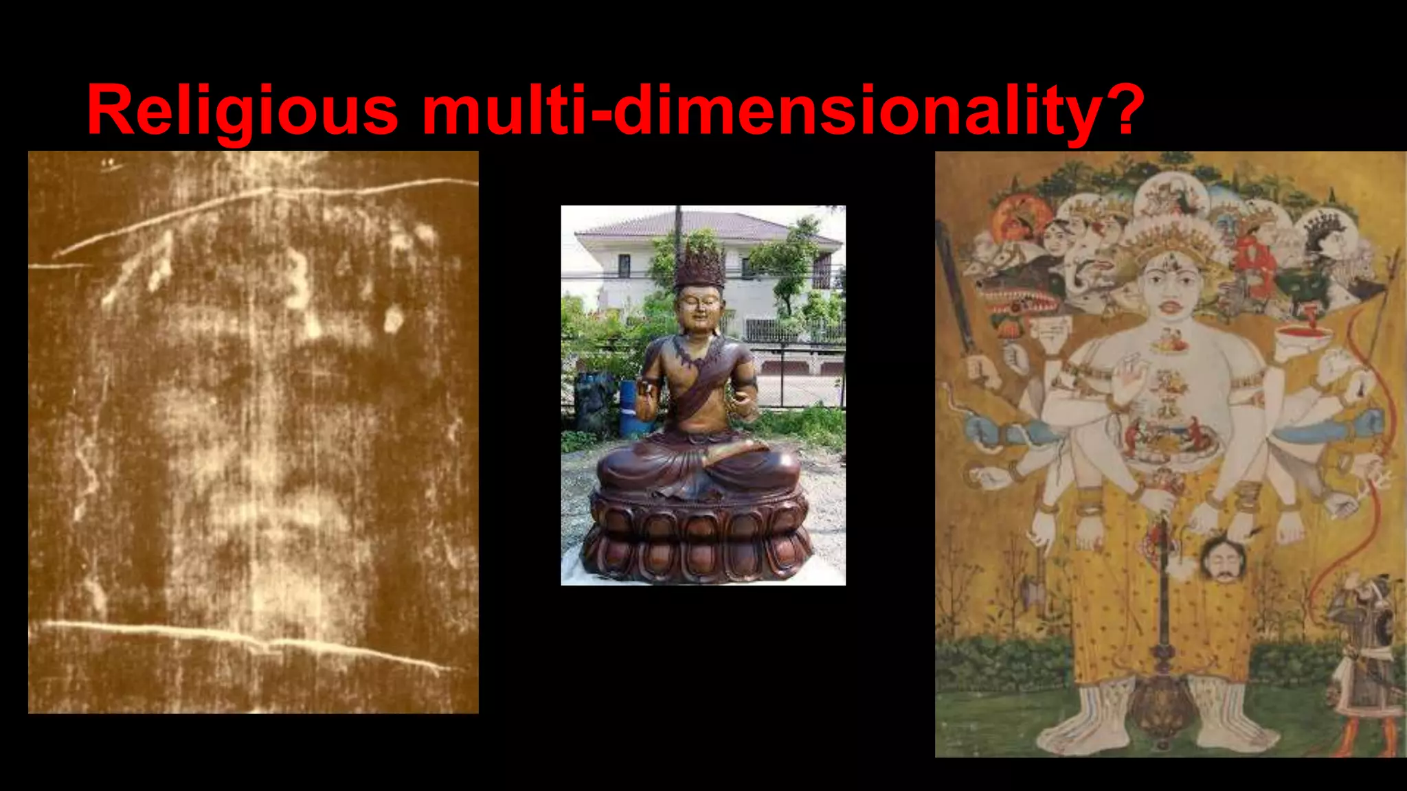 Religious multi-dimensionality?
 