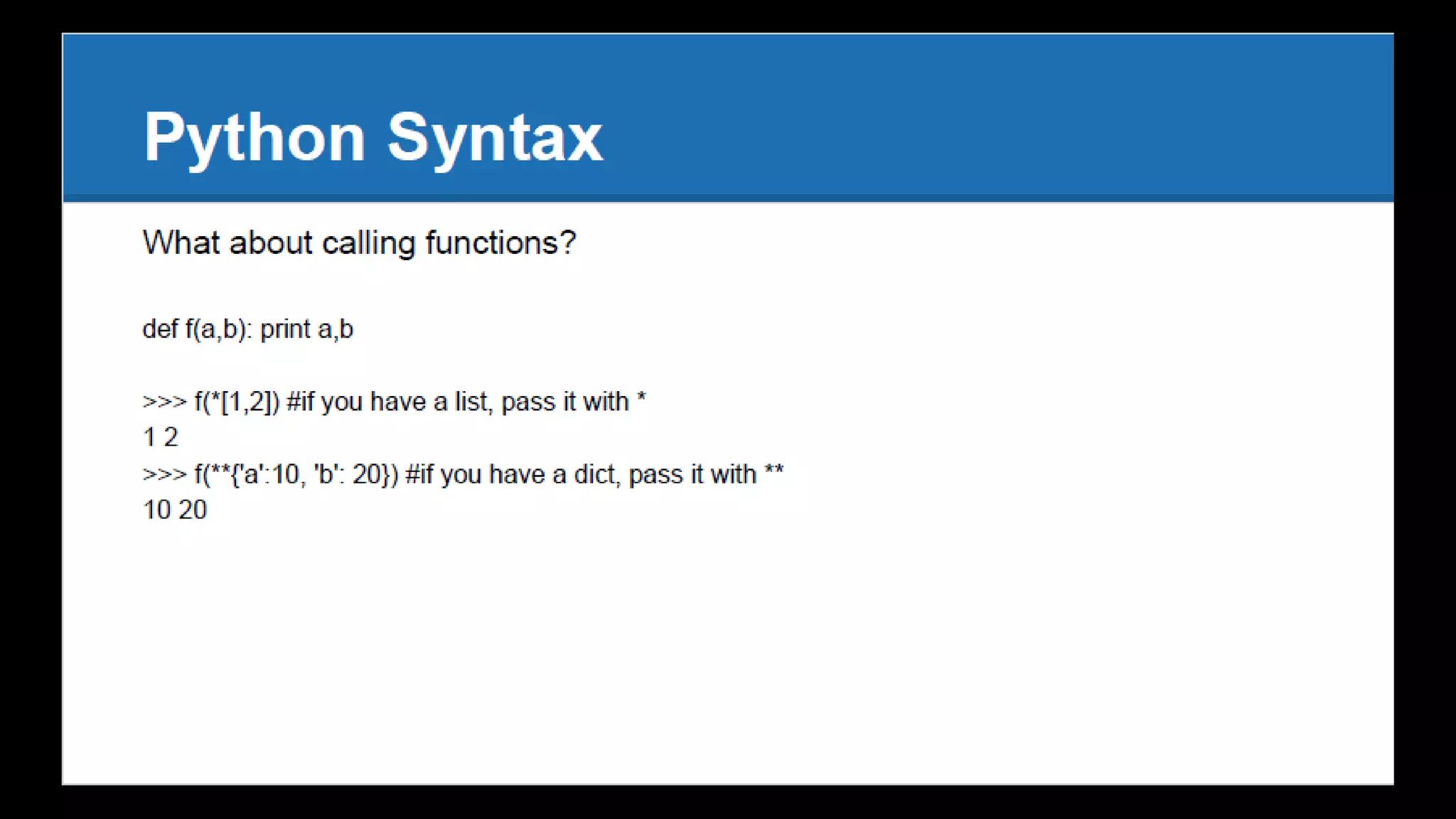 Uncommon Python -  What is special in Python