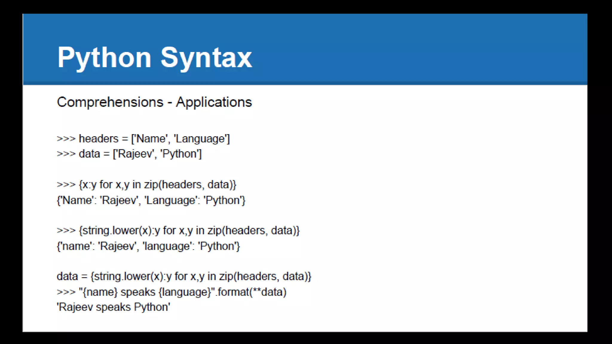 Uncommon Python -  What is special in Python