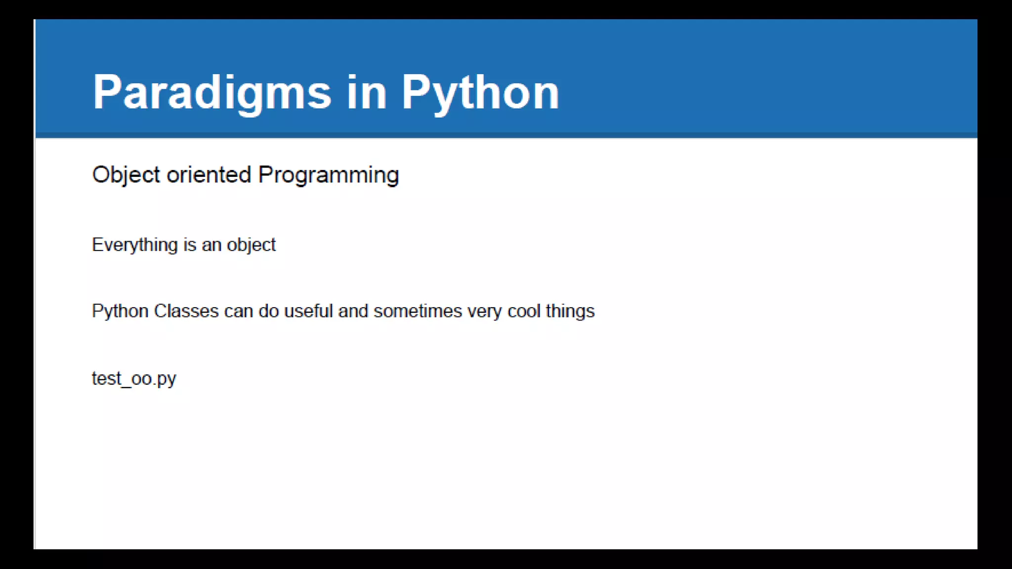 Uncommon Python -  What is special in Python