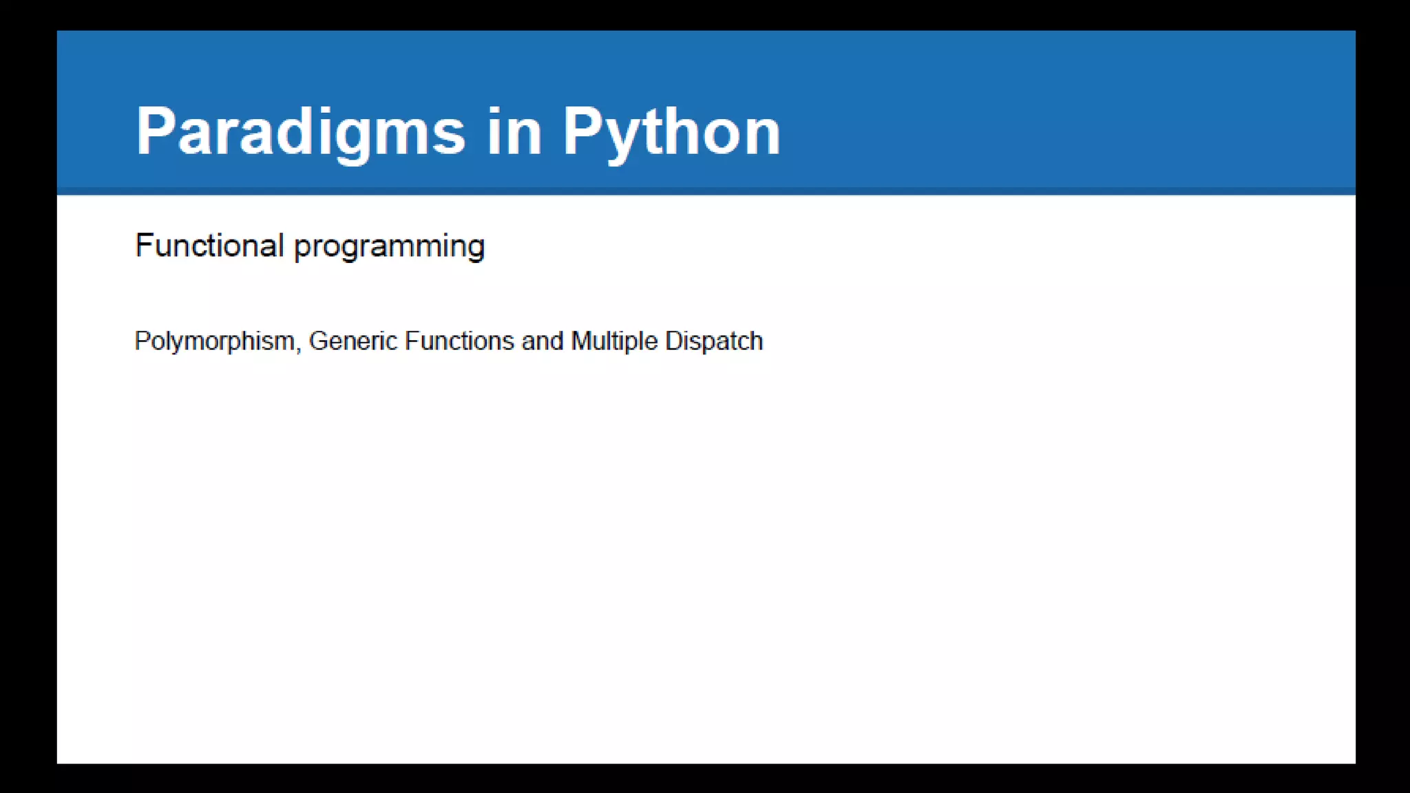 Uncommon Python -  What is special in Python