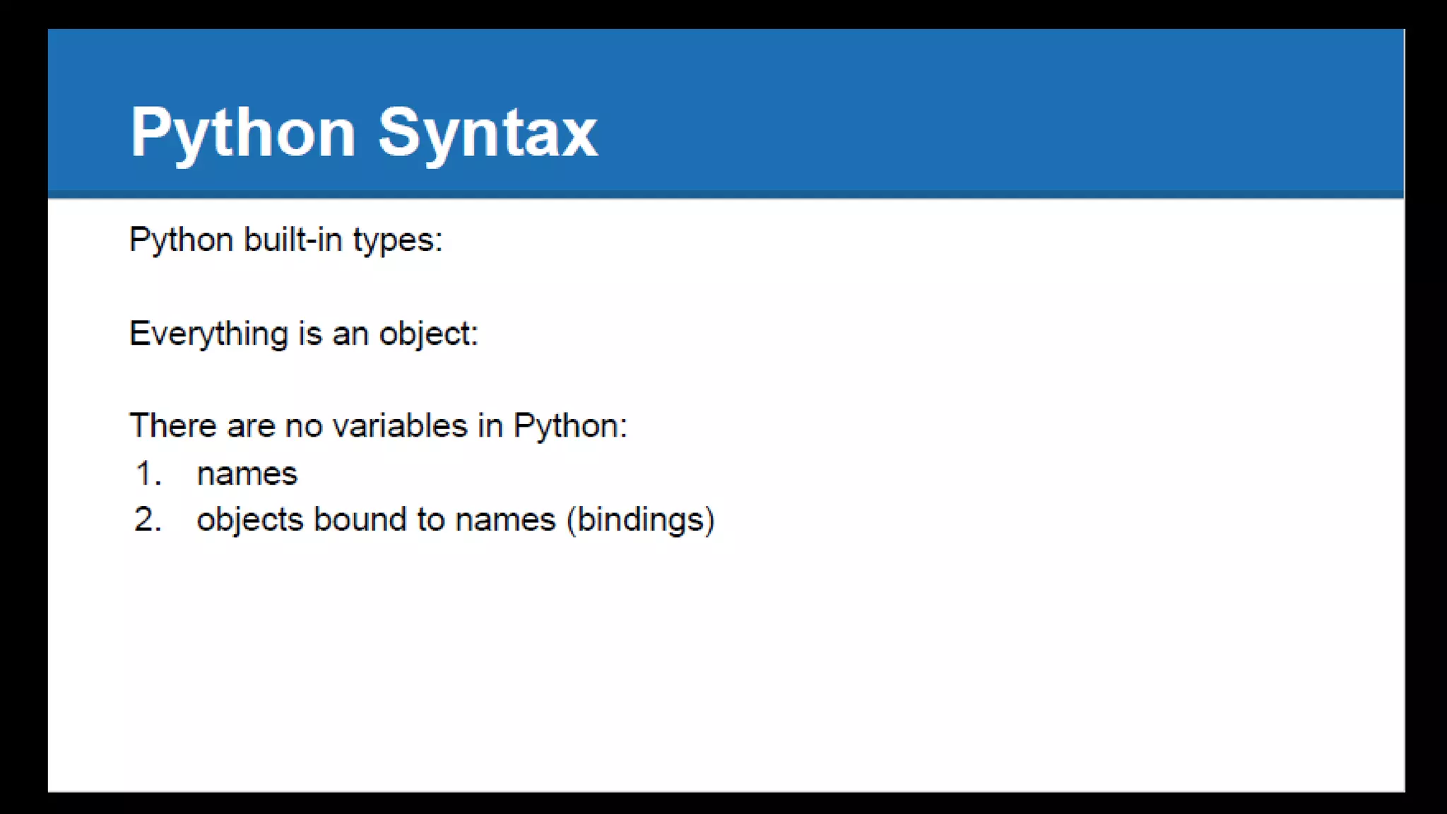 Uncommon Python -  What is special in Python