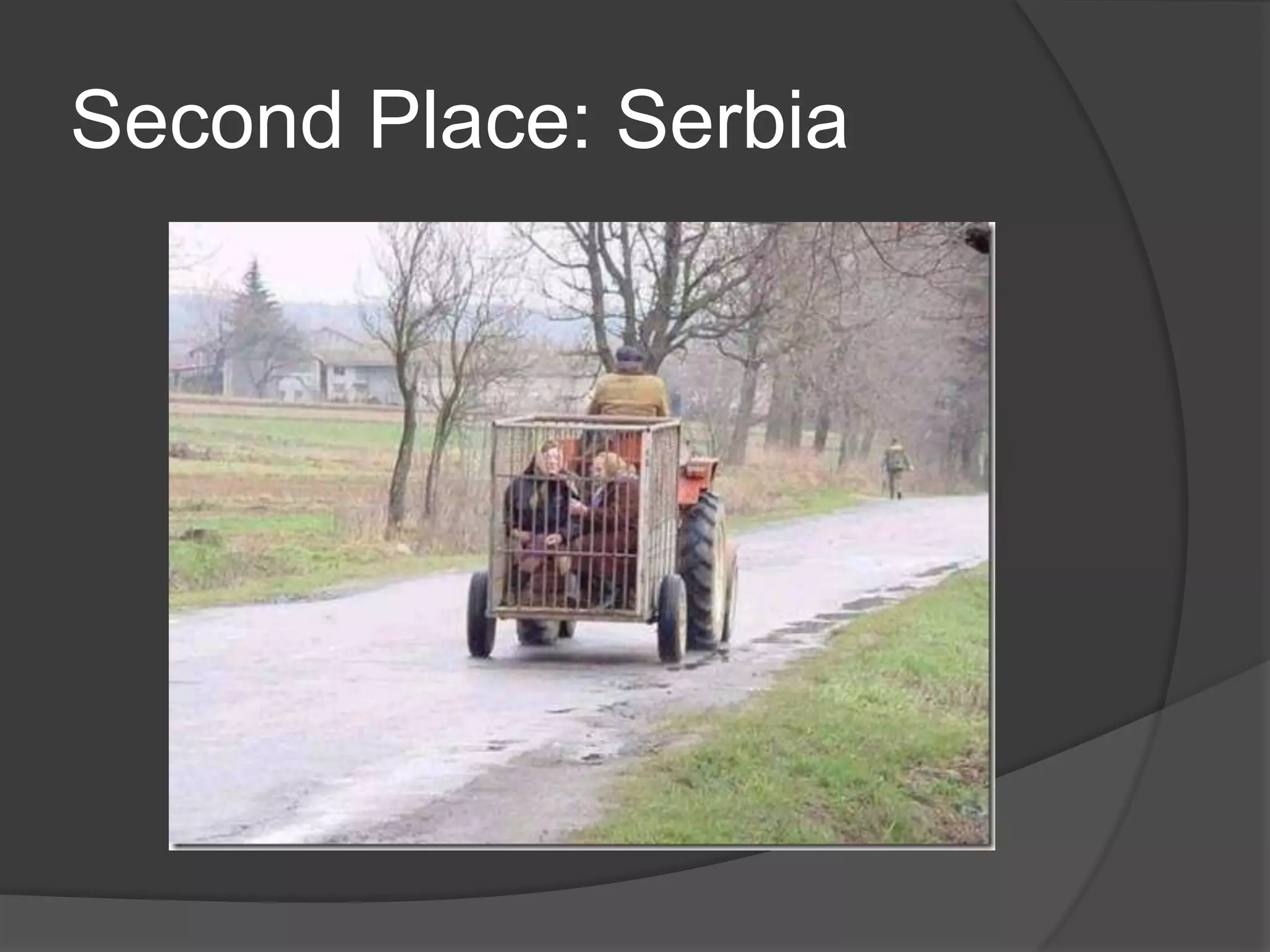 Second Place: Serbia