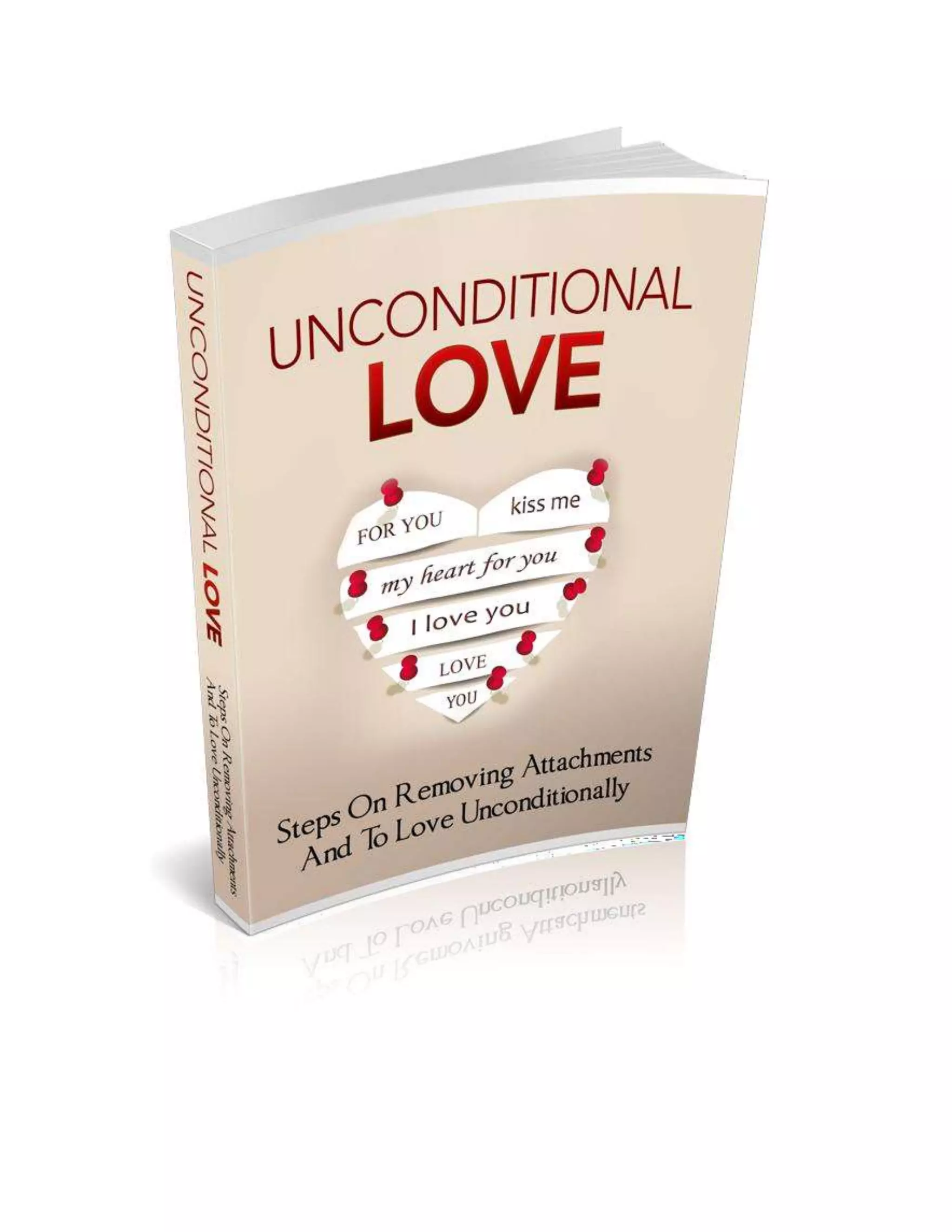 Unconditional love PDF
