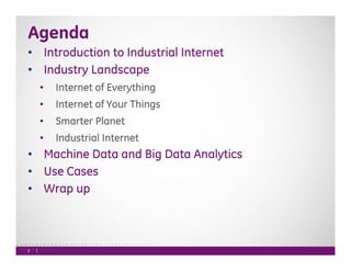 Big Data Analytics for the Industrial Internet of Things | PDF