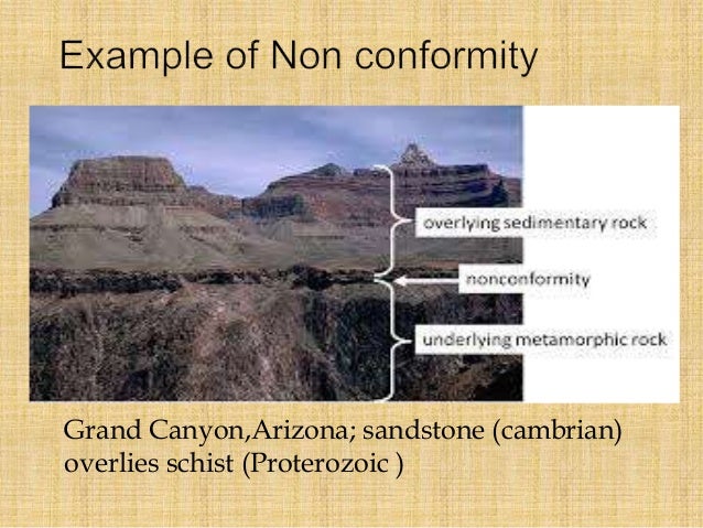 unconformity