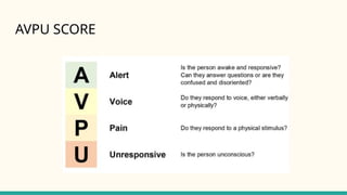 Approach to an unconscious child - paediatrics | PPTX