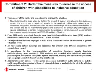 Commitment 3: Provision of access to mandatory
education for all out-of-school children within the next 5
years
 Urgency ...