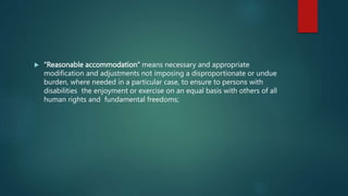 UNCRPD united nations convention on the rights of persons with ...