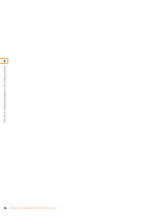 6
                                                   The role of intellectual proper ty in the creative economy




   188
C R E AT I V E E C O N O M Y R E P O R T 2 0 1 0
 