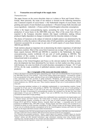 UNCTAD ¬ cocoa study industry structures and competition | PDF