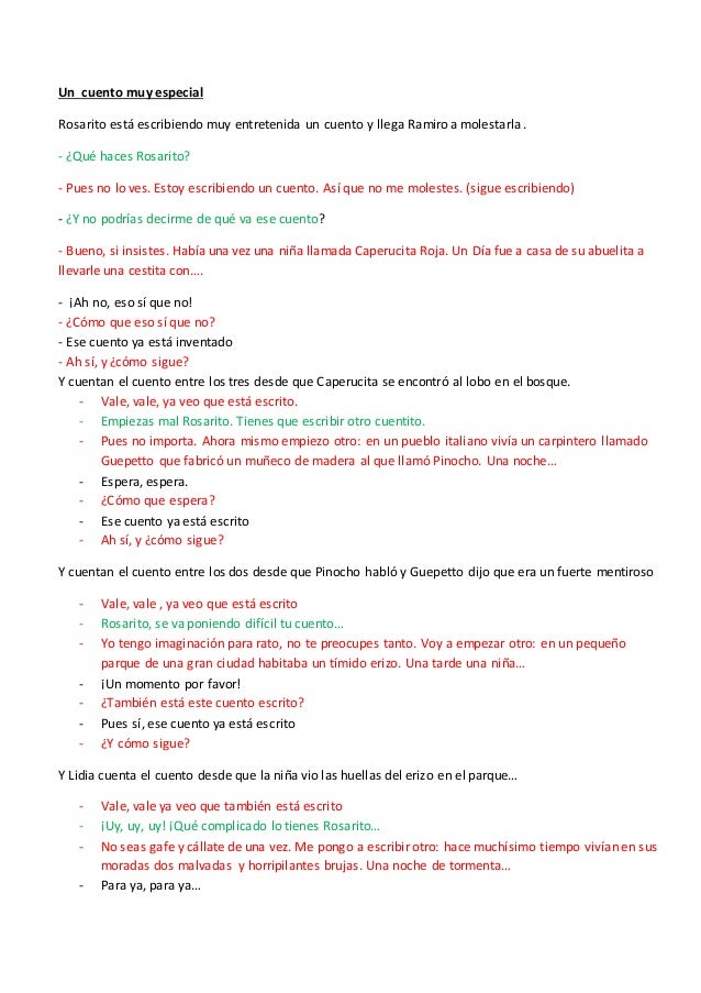 Un Cuento Muy Especial un cuento muy especial