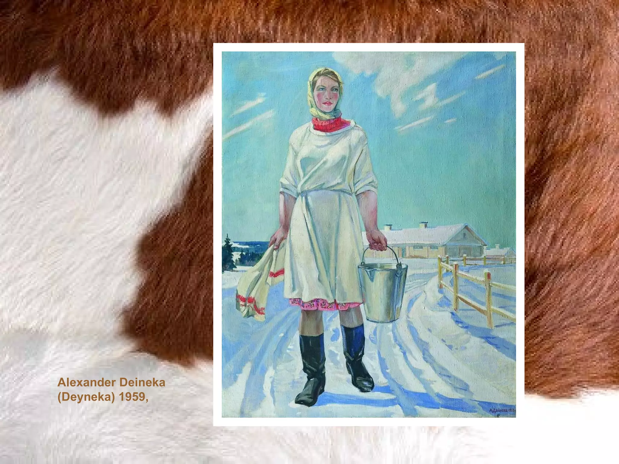 Alexander Deineka  (Deyneka) 1959,  