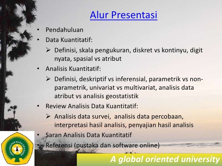 Metode Analisis Data Kuantitatif