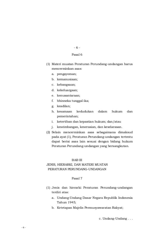Hierarki Peraturan Perundang Undangan Menurut Uu No 12 Tahun 2011 Ini Aturannya