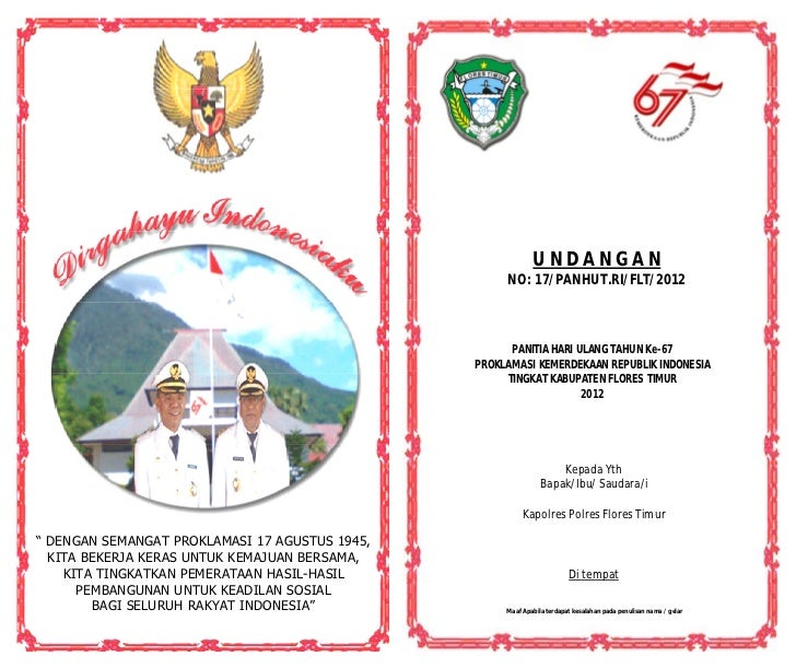 Undangan Kegiatan Renungan Dan Ulang Janji Hari Pramuka Ke