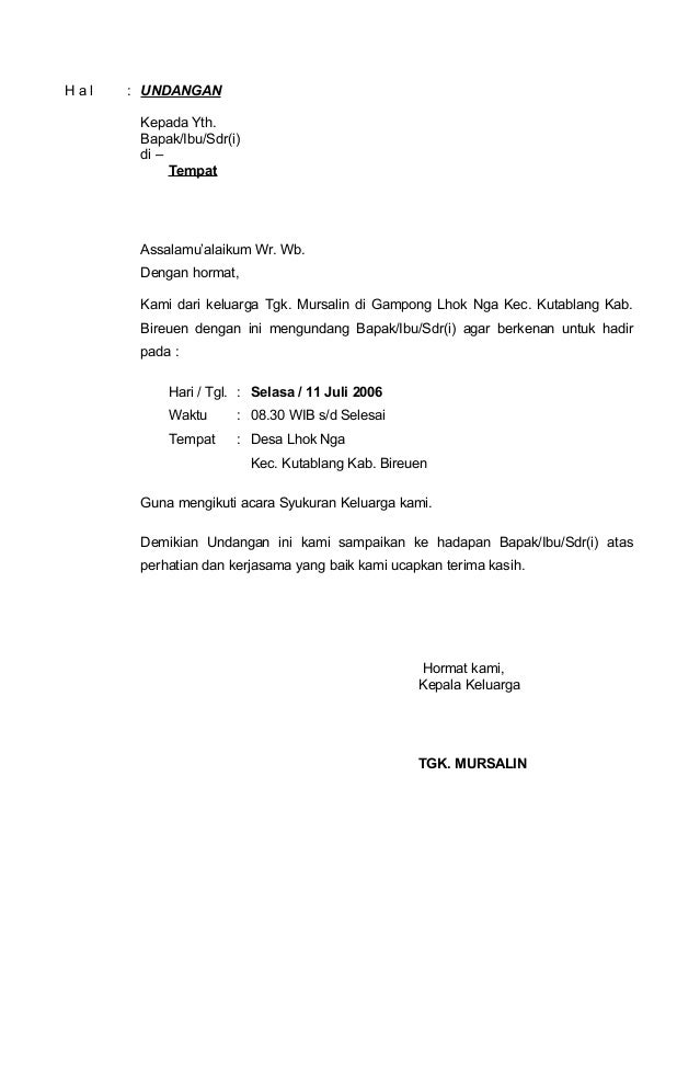 Undangan Maulid Panitia Maulid Dayah Darul Mu Undangan Maulid Panitia Maulid Dayah Darul Mu