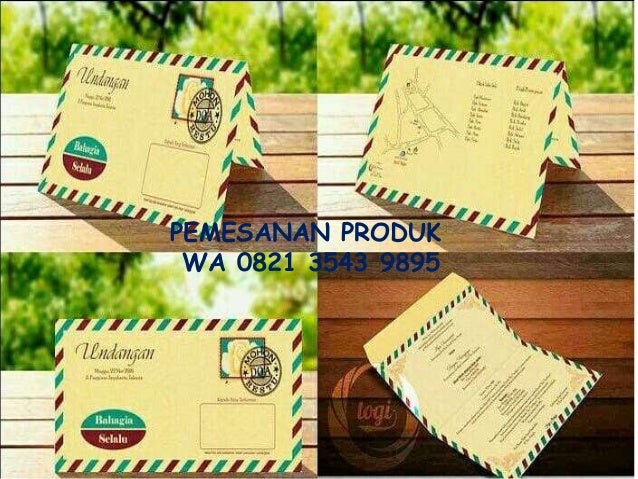Pusat Grosir Contoh Kartu Undangan Maumere 0821 3543 9895