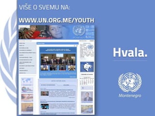Youth in Montenegro - UN Day 2013