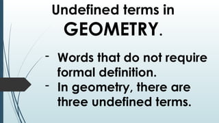 Undefined Math Def UNDEFINED TERMS GRADE 9 TOPIC GEOMETRY.pptx