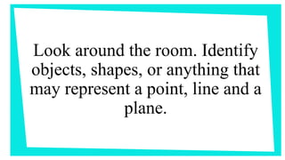 Understanding Geometry: Points, Lines, and Planes Explained with Real ...