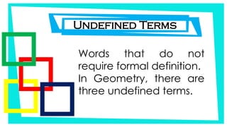 Geometry Requires Understanding Geometry: Points, Lines, and Planes Explained with Real ...