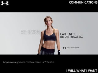 COMMUNICATIONS
https://www.youtube.com/watch?v=H-V7cOestUs
I WILL WHAT I WANT
 