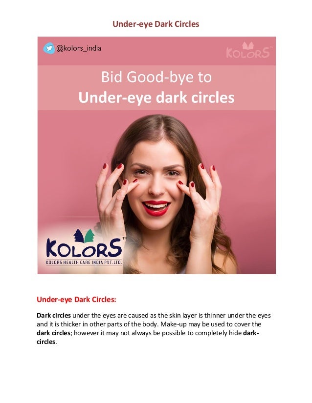 circles around eyes treatment