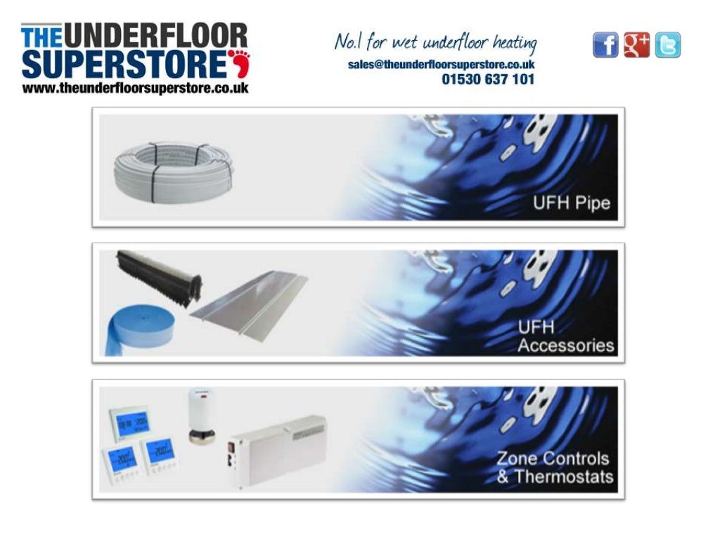 Underfloor Heating Single Zone Underfloor Heating Kits