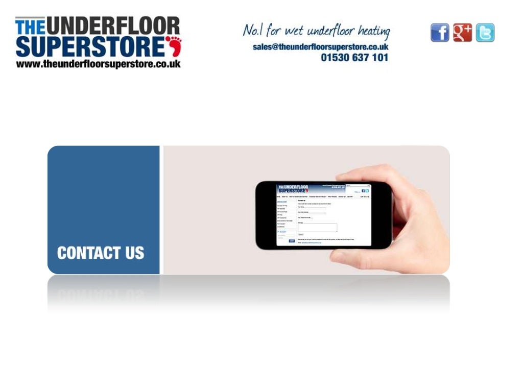 Underfloor Heating Single Zone Underfloor Heating Kits