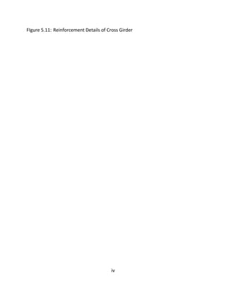 iv
FIgure 5.11: Reinforcement Details of Cross Girder
 