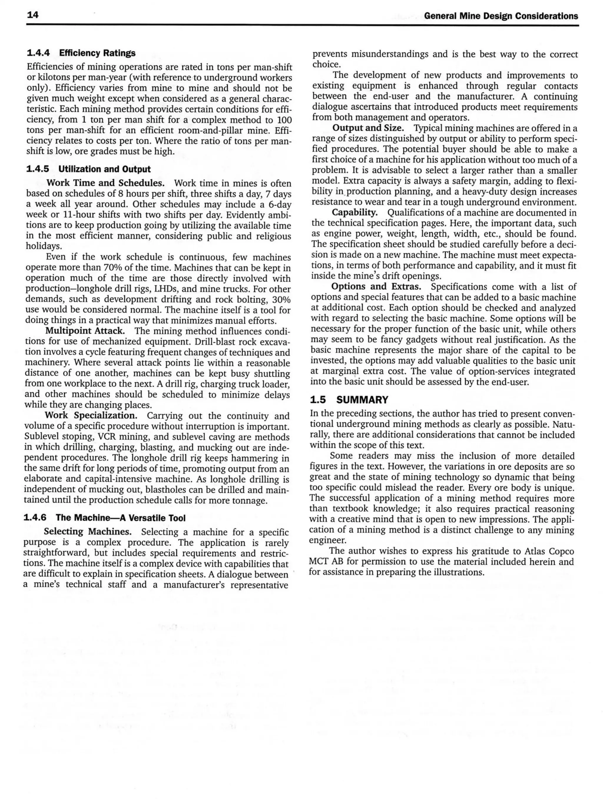 Underground mining methods | PDF