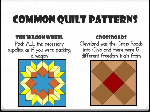 Underground Railroadquiltsquares