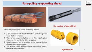 Rock Support Methods Underground rock reinforcement and support | PDF