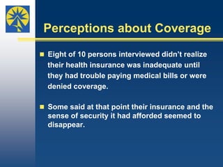 Consequences of Underinsurance