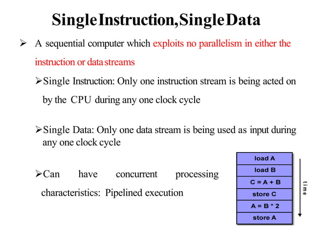 Underlying principles of parallel and distributed computing