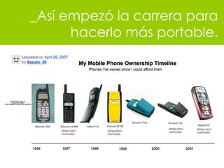 _As í  empez ó la carrera para hacerlo más portable. 