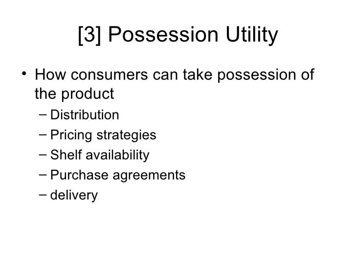 Understading Needs Utility