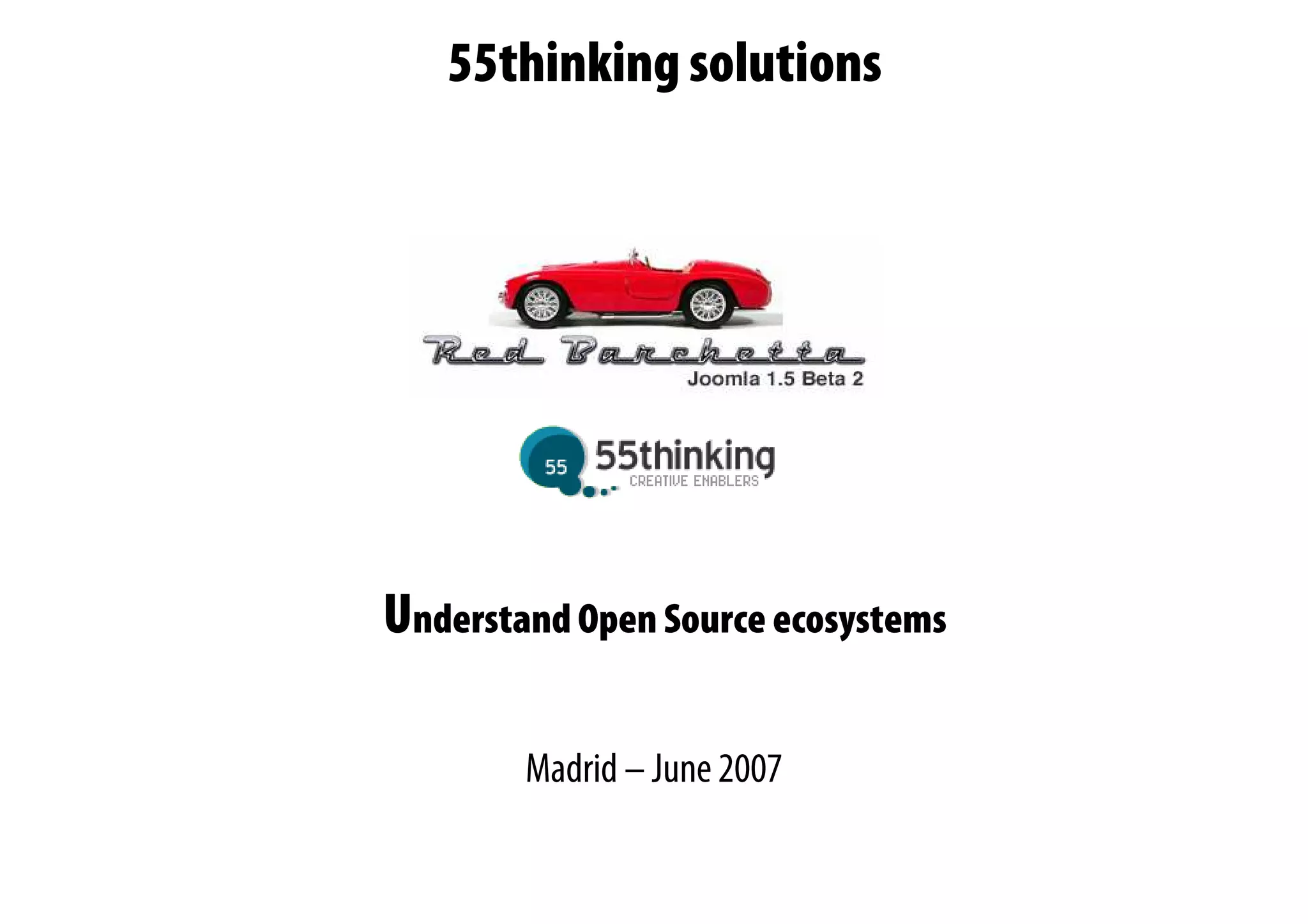 Understand Open Source ecosystems
